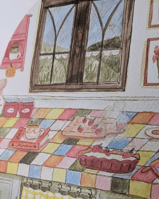 « Tarte aux fraises » (print)