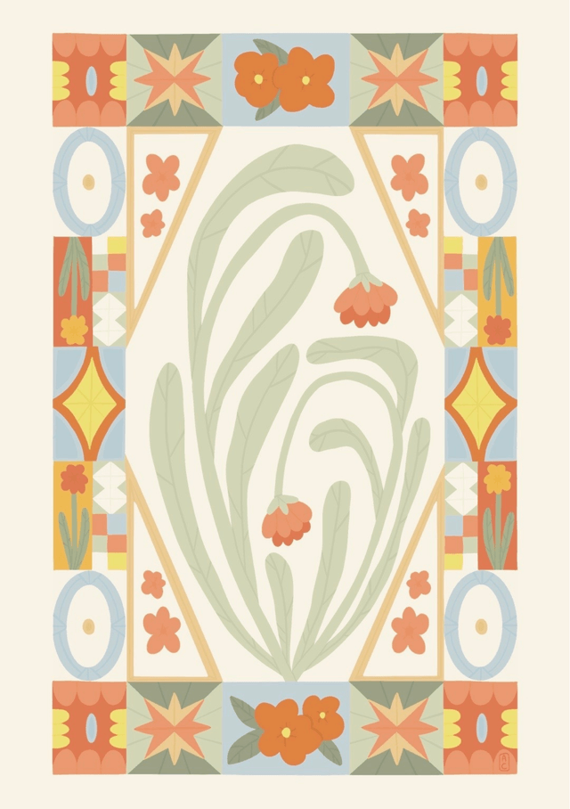 Print - Flower power