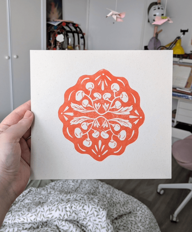 Estampes collection « Fraises des bois »