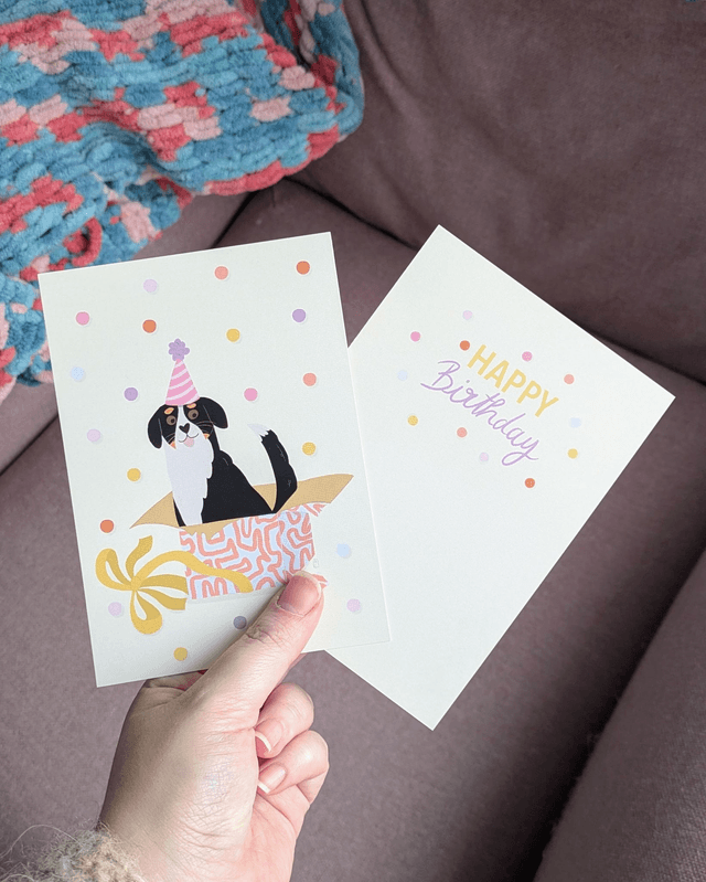 Carte "Happy Birthday" 