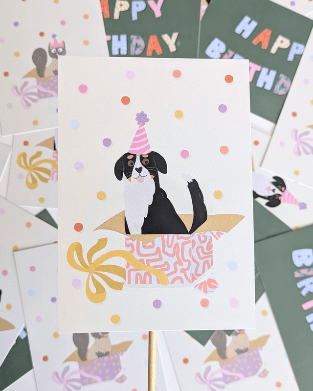 Carte "Happy Birthday" 
