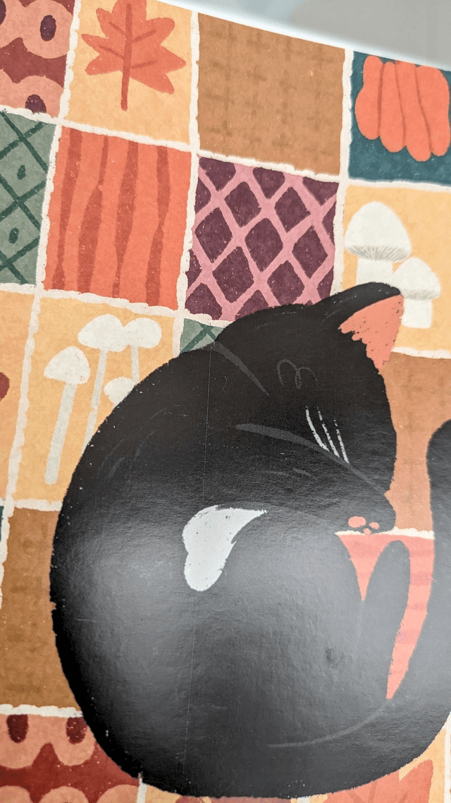 Print - Chat d'automne (défauts)