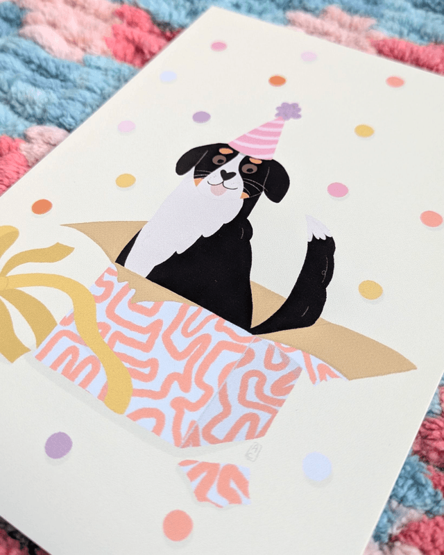 Carte &quot;Happy Birthday&quot; 